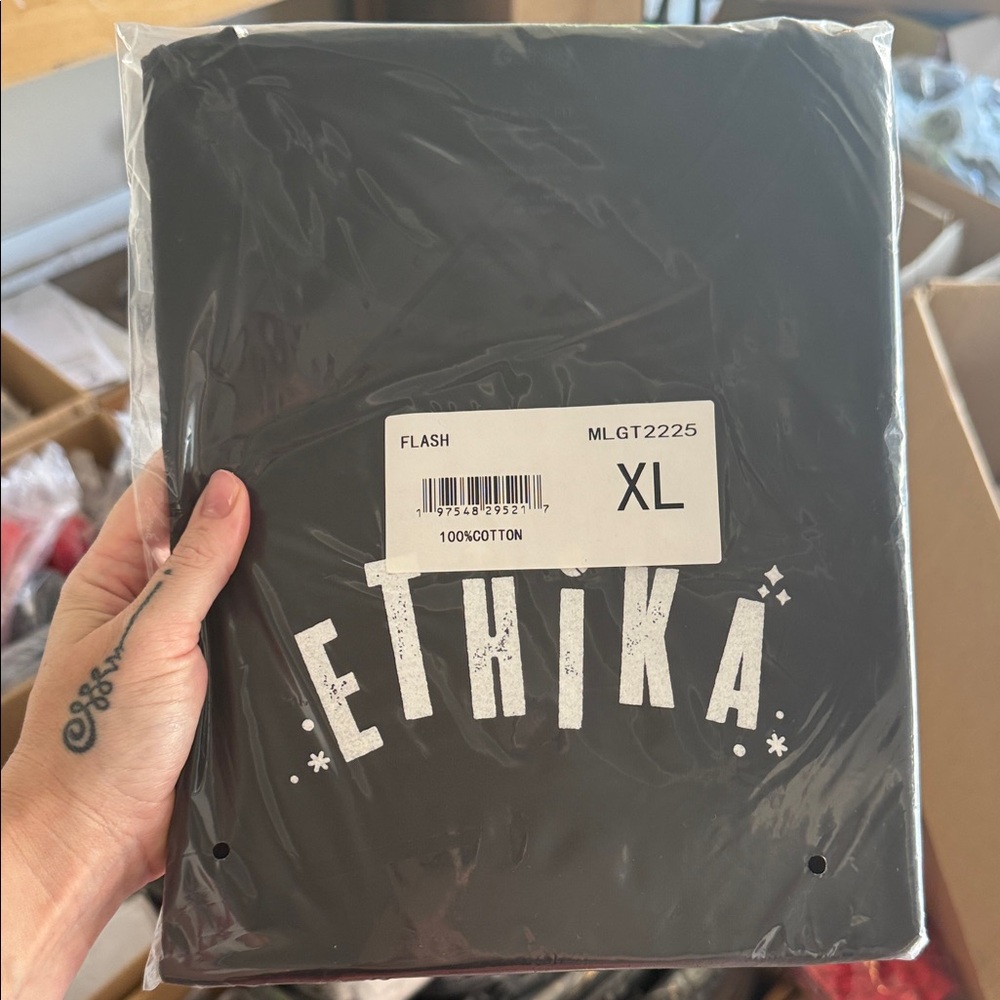 Ethika Black Graphic T-Shirt XL
